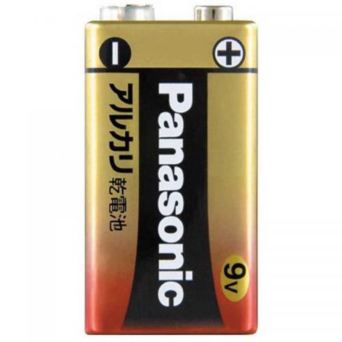 Panasonic パナソニック アルカリ乾電池 9V形 6LR61XJ-1S