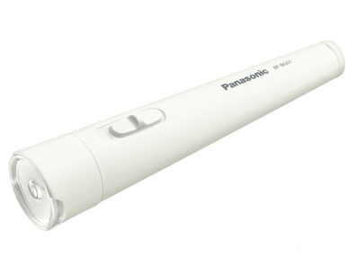 Panasonic パナソニック 乾電池エボルタNEO付き LED懐中電灯 BF-BG01N-W
