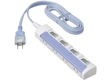 パナソニック Panasonic ケーブルタップ 4個口 2.0m WHS2624DKP