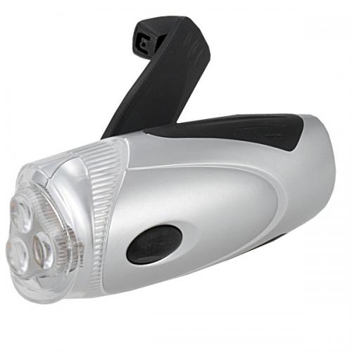 オーム電機 OHM ダイナモLEDライト 手回し発電 LED-D02S