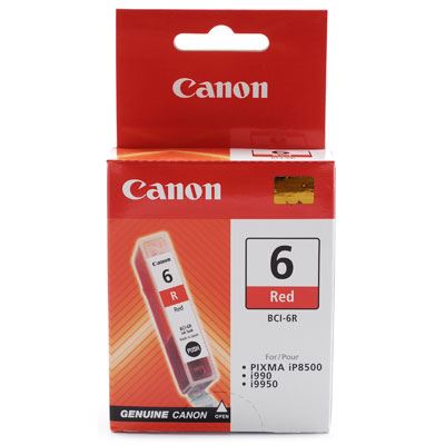 Canon 純正インクタンク レッド BCI-6R キヤノン(キャノン)