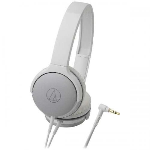 audio-technica ポータブルヘッドホン シルバーホワイト ATH-AR1WH オーディオテクニカ