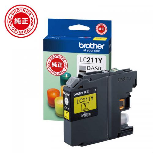 ブラザー brother 純正インクカートリッジ イエロー LC211Y