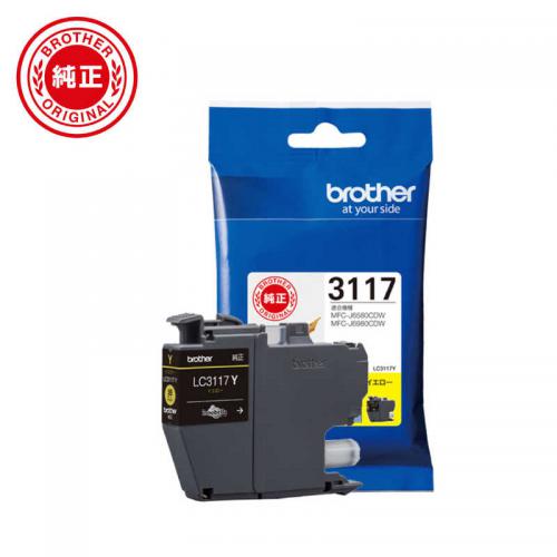 ブラザー brother 純正インクカートリッジ イエロー LC3117Y