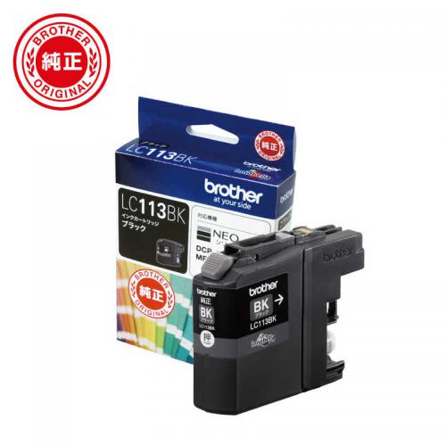 ブラザー brother 純正インクカートリッジ ブラック LC113BK