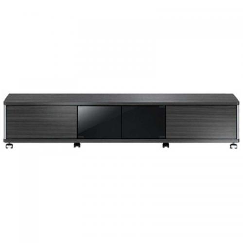 朝日木材 キャスター付きテレビ台 ～70V型 アッシュグレー ロータイプ AS-GD1600L