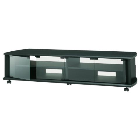 ハヤミ工産 テレビ台 ～60V型 ブラック TV-BS140L