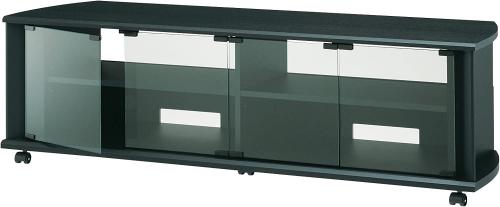ハヤミ工産 テレビ台 ～60V型 ブラック TV-BS140H