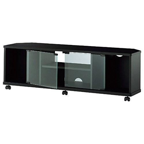 ハヤミ工産 テレビ台 ～52V型 ブラック TV-LP1200