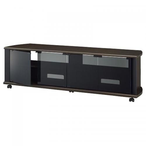 ハヤミ工産 テレビ台 ～60V型 ブラック TV-MS140H