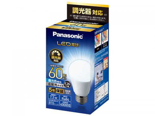 パナソニック Panasonic LED電球 60形 E26 昼光色 LDA7DGDSK6