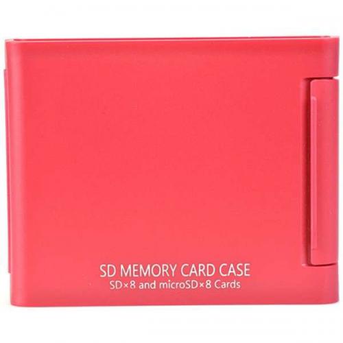 ケンコー Kenko SDメモリーカードケースAS 8枚収納 ASSD8RE レッド
