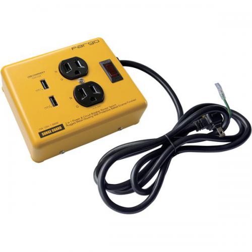 ファーゴ STEEL TAP スチールタップ USB 3.4A AC2個口 イエロー PT410YE