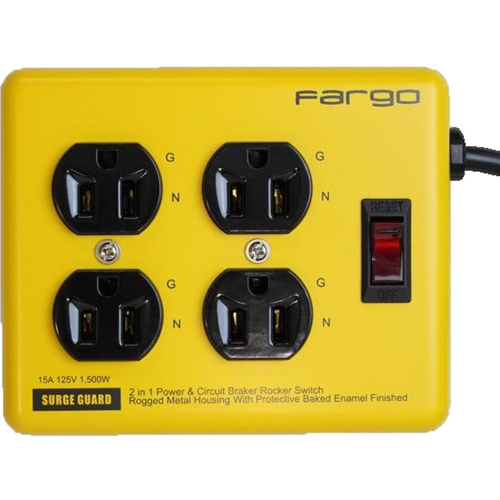 ファーゴ STEEL TAP スチールタップ AC4個口 イエロー PT400YE