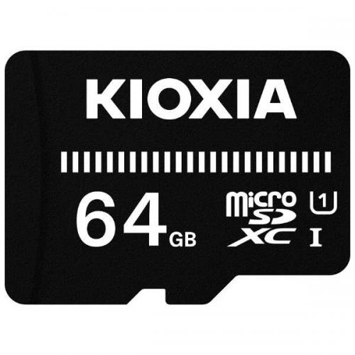 キオクシア KIOXIA microSDXCカード UHS-I EXCERIA BASIC 64GB KMUB-A064G