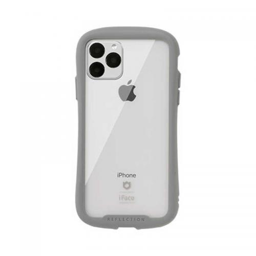 HAMEE iPhone 11 Pro 5.8インチ iFace Reflection 強化ガラスクリアケース グレー 41-907313