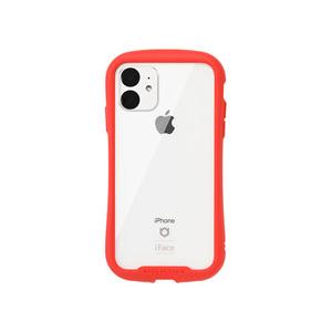 HAMEE iPhone 11 iFace Reflection 強化ガラスクリアケース レッド 41-907382