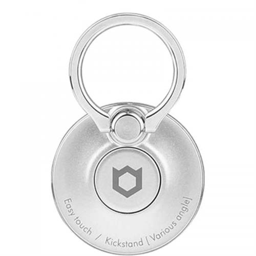 HAMEE iFace Finger Ring Holder インナーサークルタイプ IFACEリングICSV シルバー 41-195734