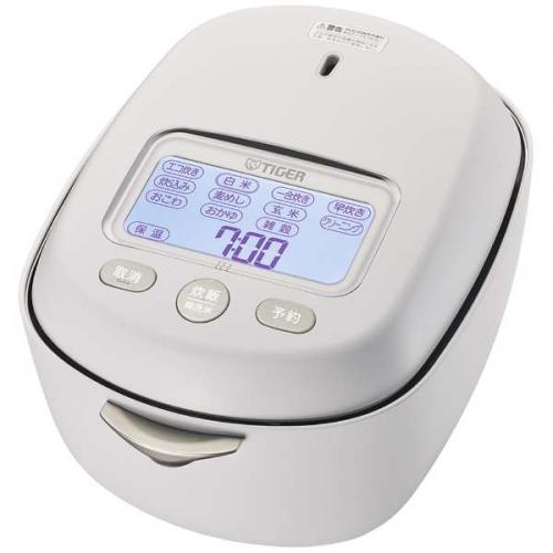 TIGER 土鍋圧力IHジャー炊飯器 3.5合 炊きたて ご泡火炊き ミストホワイト JRX-S060WS
