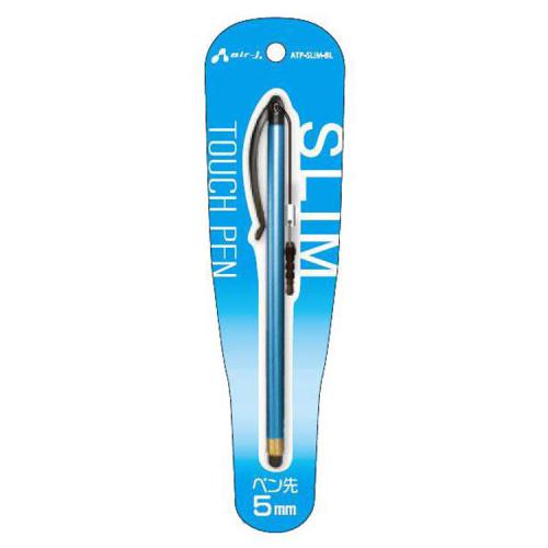 エアージェイ air-J スリムタッチペン ブルー ATP-SLIM-BL
