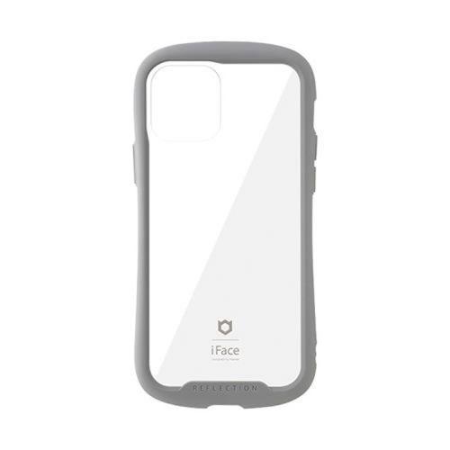 HAMEE iPhone 12/12Pro iFace Reflection 強化ガラスクリアケース グレー 41-907-921975