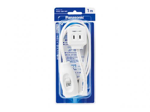 パナソニック Panasoni 手元スイッチ 1m ホワイト WHS2901WP