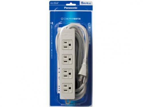 パナソニック Panasoni OAタップ 4コ口 5m WCH2354HP
