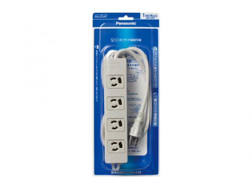 パナソニック Panasoni OAタップ 4コ口 1m WCH2414HP