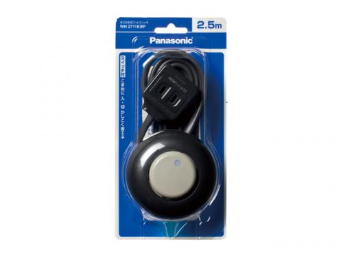 パナソニック Panasoni まごの手式フットスイッチ 2.5m ブラック WH2711KBP