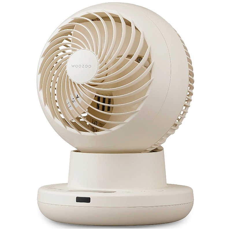 アイリスオーヤマ　IRIS OHYAMA サーキュレーター WOOZOO 360 i DCモーター搭載 アイボリー KCF-SDS151TEC-PD-C