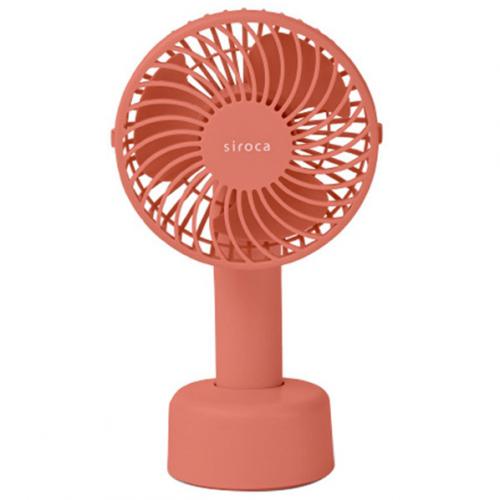 siroca シロカ ハンディファン サーモンピンク SF-H631PL