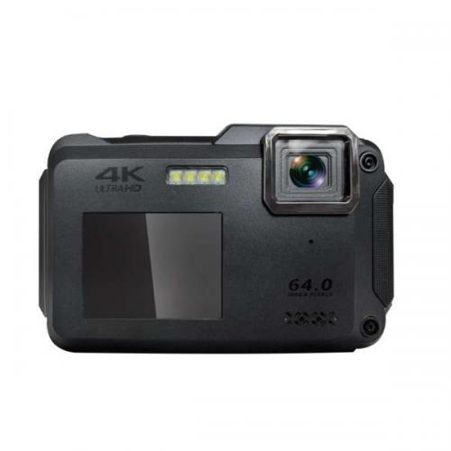 ブルーメイク Bluemake 防水コンパクトデジタルカメラ ブラック TT-WD1300B