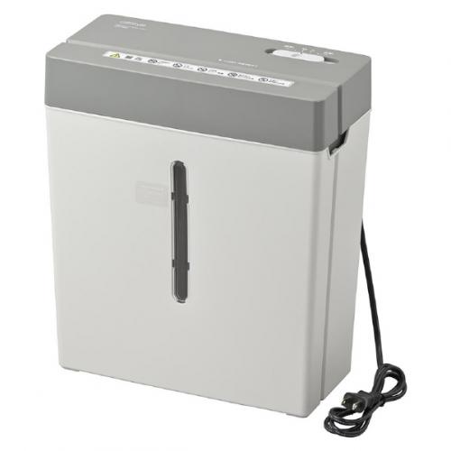 オーム電機 OHM クロスカットシュレッダー (5×37mm) グレー SHR-X525
