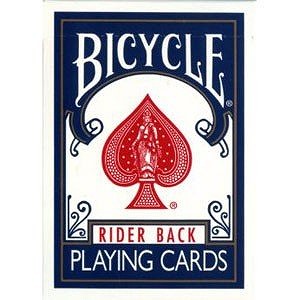 【アウトレット】U.S.プレイングカード バイシクルトランプ ライダーバック BICYCLE RIDER BACK(青) トランプ