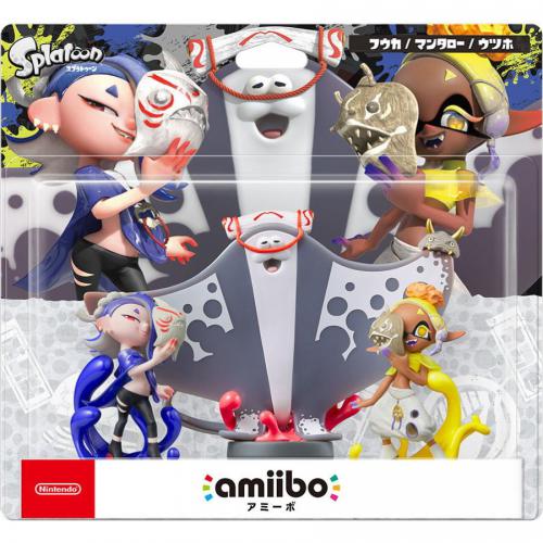 【アウトレット】任天堂 amiibo すりみ連合セット[フウカ/ウツホ/マンタロー](スプラトゥーンシリーズ) NVL-E-AE3G