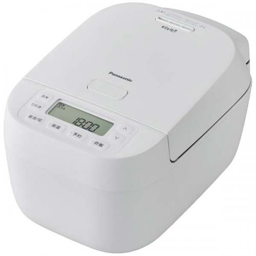 パナソニック Panasonic 可変圧力IHジャー炊飯器 おどり炊き 備長炭釜 5.5合炊き ホワイト SR-N310D-W