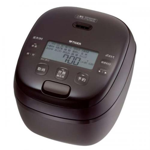 タイガー JRI-H100TP 圧力IHジャー炊飯器（5.5合炊き）　ディープブラウンTIGER　炊きたて[JRIH100TP] 返品種別A デンキチWeb / タイガー TIGER 圧力IHジャー炊飯器 5.5合炊き 炊きたて