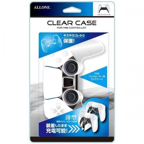 【アウトレット】ALLONE アローン  PS5コントローラー用 クリアケース ALG-P5CRCC〈ALGP5CRCC〉 【PS5】