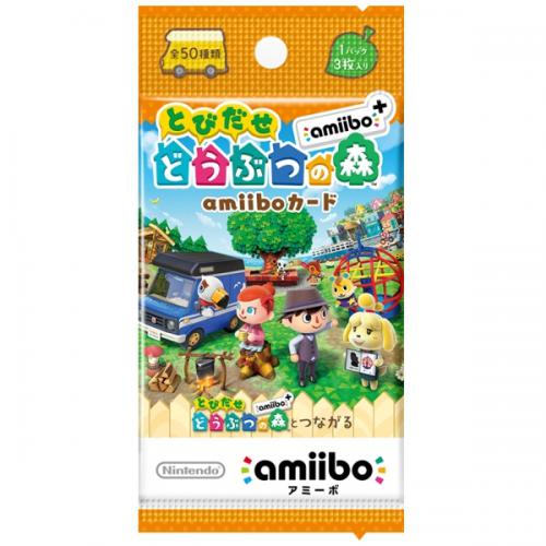 【アウトレット】任天堂 『とびだせ どうぶつの森 amiibo+』amiiboカード [NVL-E-ME3A アミーボカード プラス]