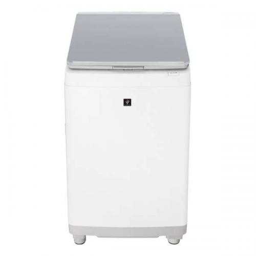 シャープ SHARP 縦型洗濯乾燥機 洗濯11kg/乾燥6kg プラズマクラスター 除菌機能 シルバー系 ES-PW11K-S(大型)