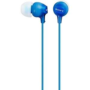 SONY カナル型イヤホン ブルー MDR-EX15LPLI ソニー