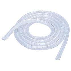 ELECOM ゴチャゴチャなケーブルを整理するチューブ 内径9mm 長さ2m クリア BST-9CR エレコム