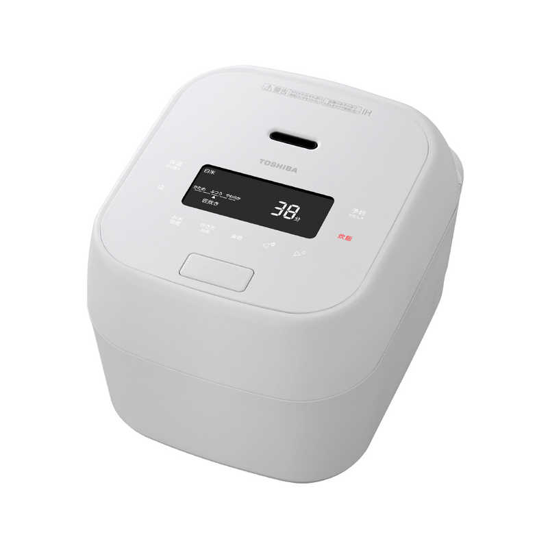 東芝 TOSHIBA 炊飯ジャー 炎匠炊き ［5.5合 / 圧力IH］ グランホワイト RC-10MGA-W