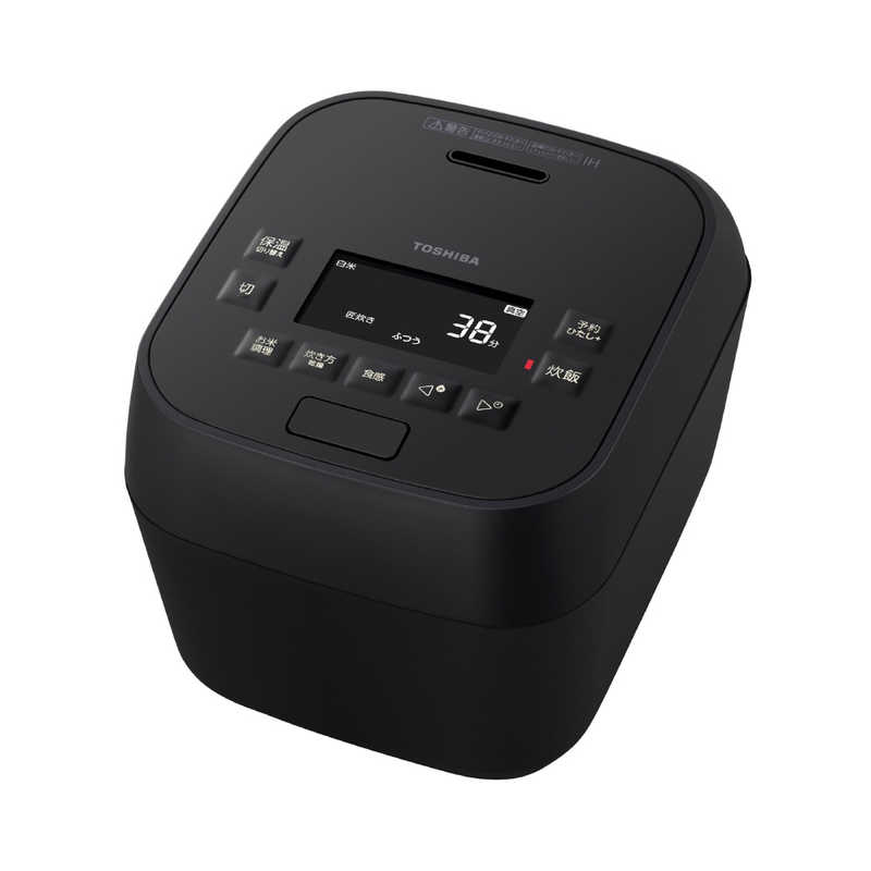 東芝 TOSHIBA 炊飯ジャー ［3.5合 / 圧力IH］ グランブラック RC-6MGA-K