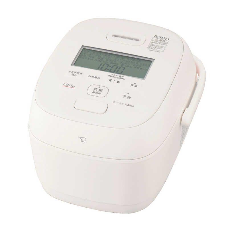 象印 ZOJIRUSHI 圧力IH炊飯ジャー(5．5合) 極め炊き ホワイト NW-WD10-WA