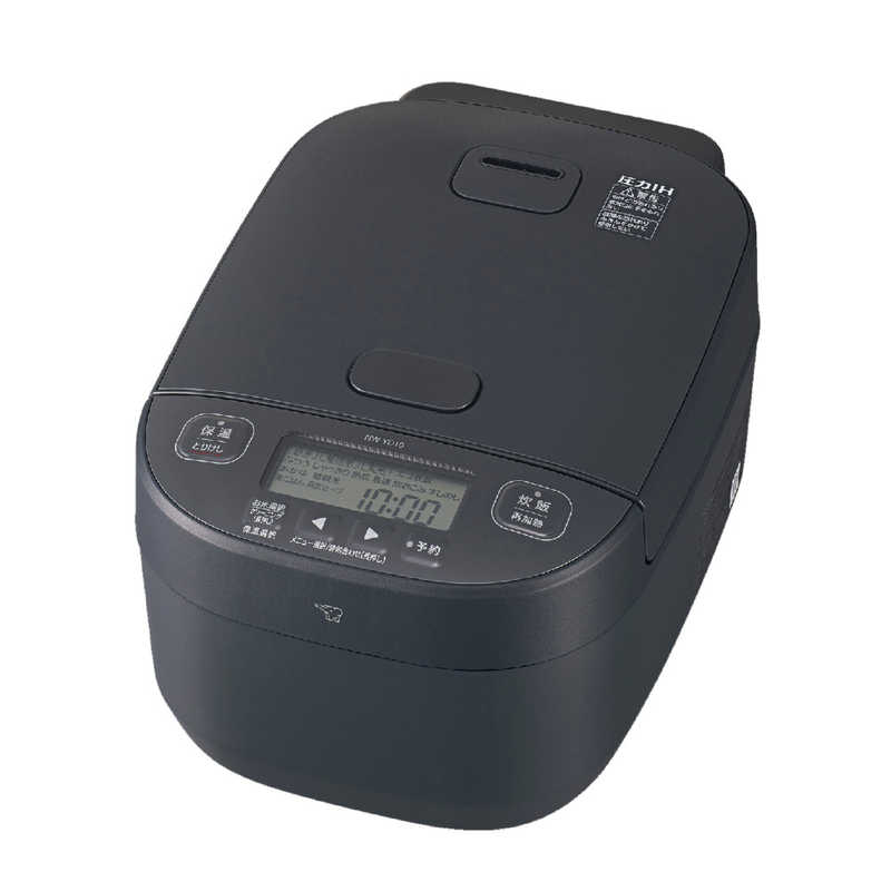 象印マホービン　ZOJIRUSHI 炊飯器 5.5合 豪熱大火力 圧力IHジャー 鉄 -くろがね仕込み- 豪炎かまど釜 ブラック NW-YD10-BA
