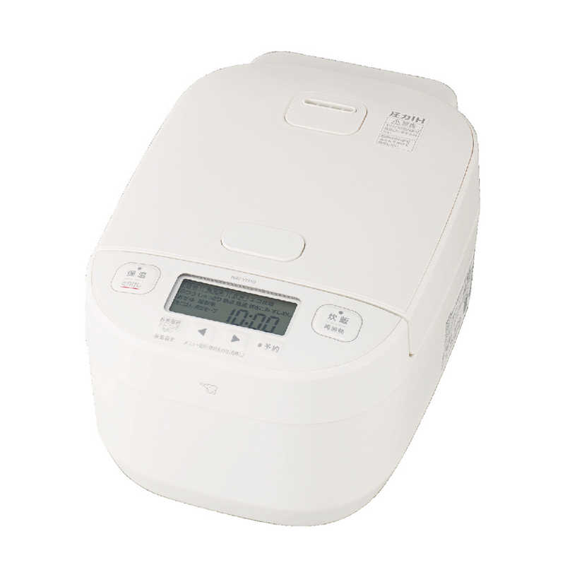 象印 ZOJIRUSHI 圧力IH炊飯ジャー(5．5合) 極め炊き ホワイト NW-YD10-WA