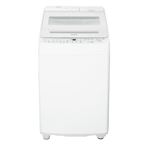 シャープ SHARP  10kgインバーター全自動洗濯機洗剤自動投入 ホワイト系 ES-SW10L-W（大型）