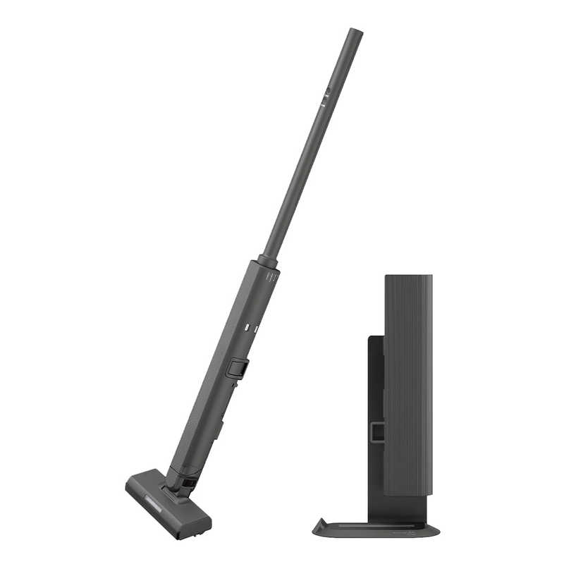 シャープ SHARP 紙パック式コードレススティッククリーナー ステーションタイプ RACTIVE Air STATION グレー系 EC-CR1-H