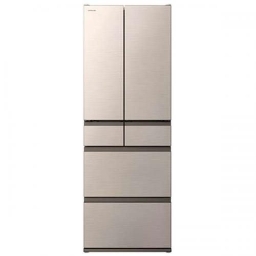 日立 HITACHI 冷蔵庫 6ドア 540L ライトゴールド R-HWC54X-N